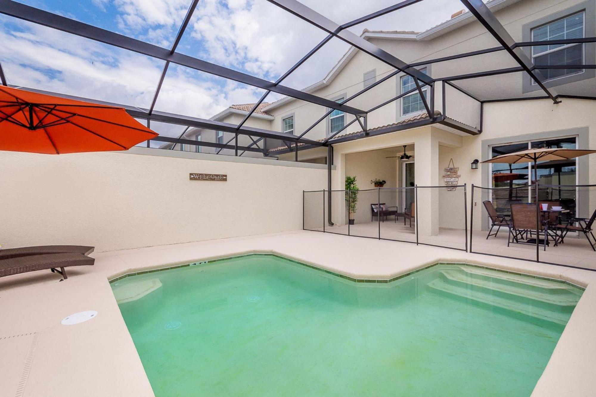 4929Gc Townhouse 4 Bedrooms & 3 Bathrooms + Pool Kissimmee Extérieur photo